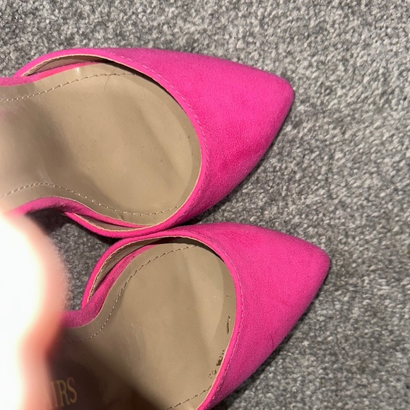 Dream Pairs Pink Ankle Strap Heels - Picture 6 of 8